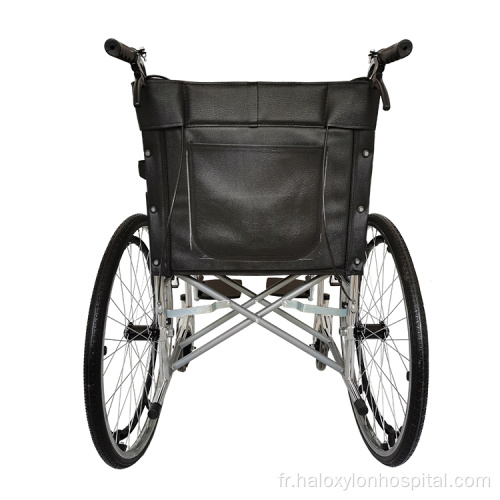 Utilisation de fauteuils roulants robustes et de sécurité pour les handicapés